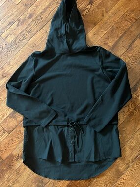 Athleta Black Long Sleeve Crew Top